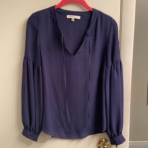 Balloon sleeve blouse